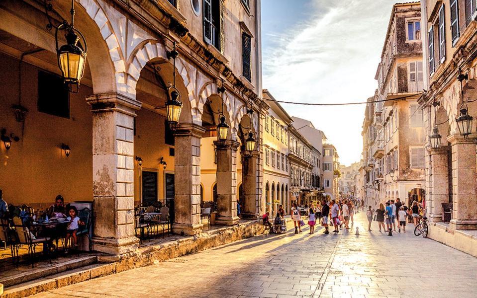 La Perla Di Corfu Apartment Экстерьер фото