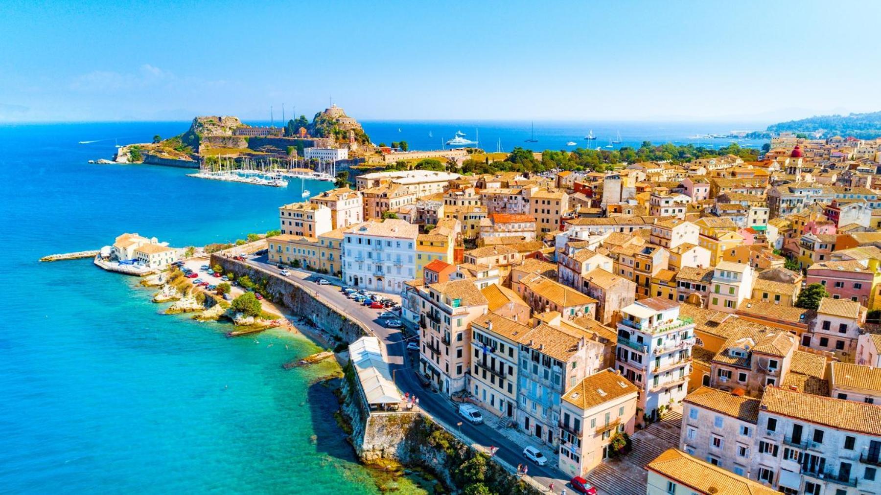 La Perla Di Corfu Apartment Экстерьер фото